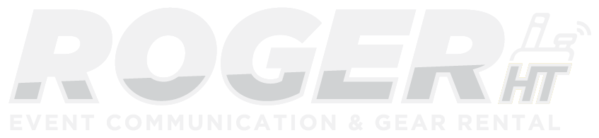 ROGER – Event Communication & Gear Rental